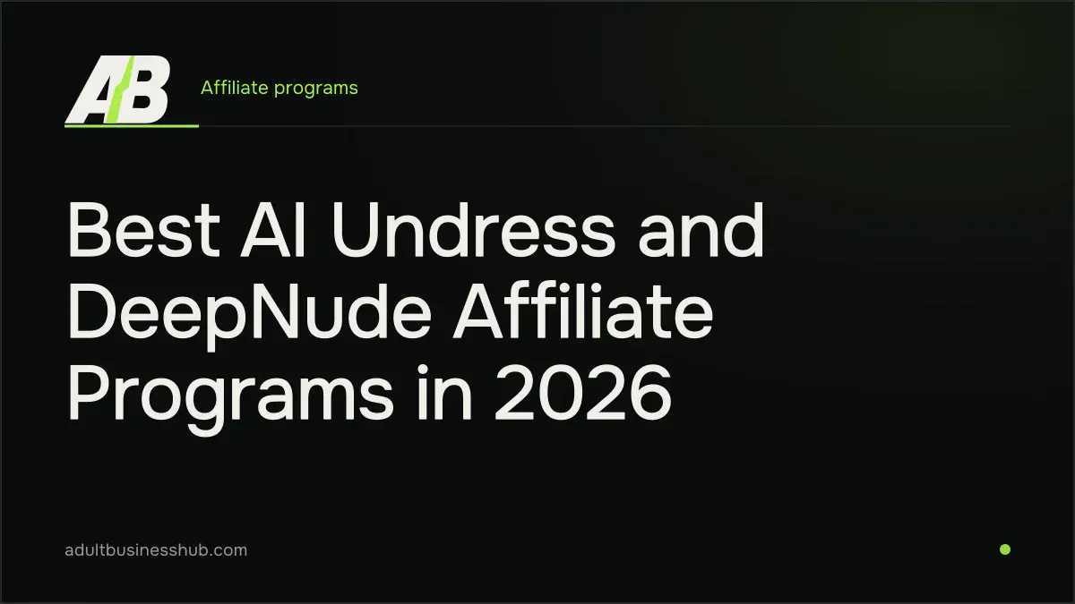 Best AI Undress and DeepNude Affiliate Programs in 2026