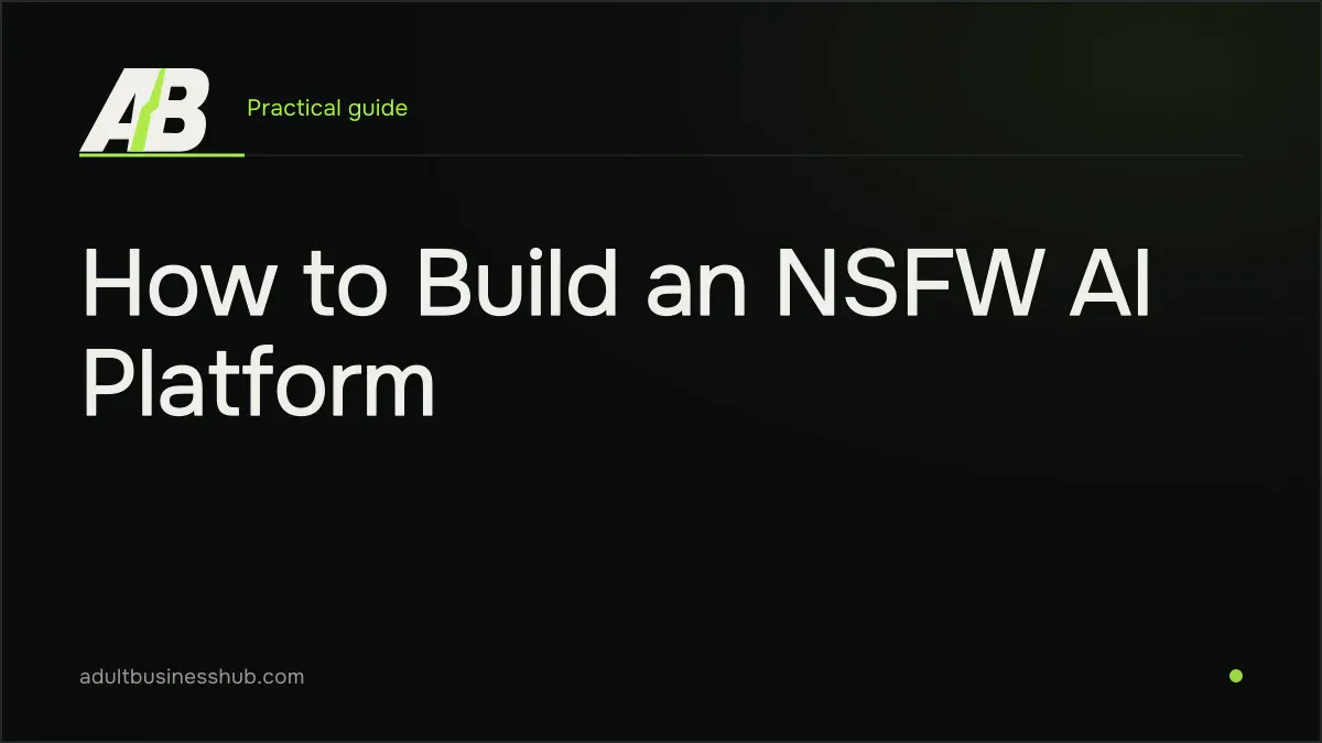 How to Build an NSFW AI Platform