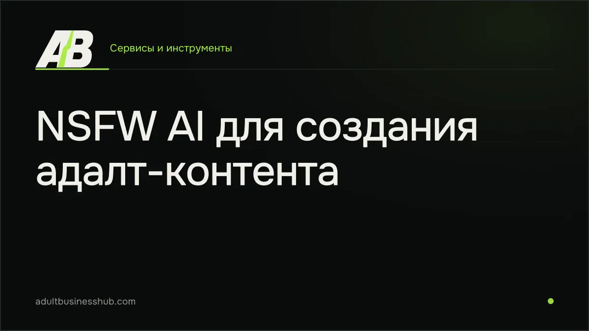NSFW AI для создания адалт-контента