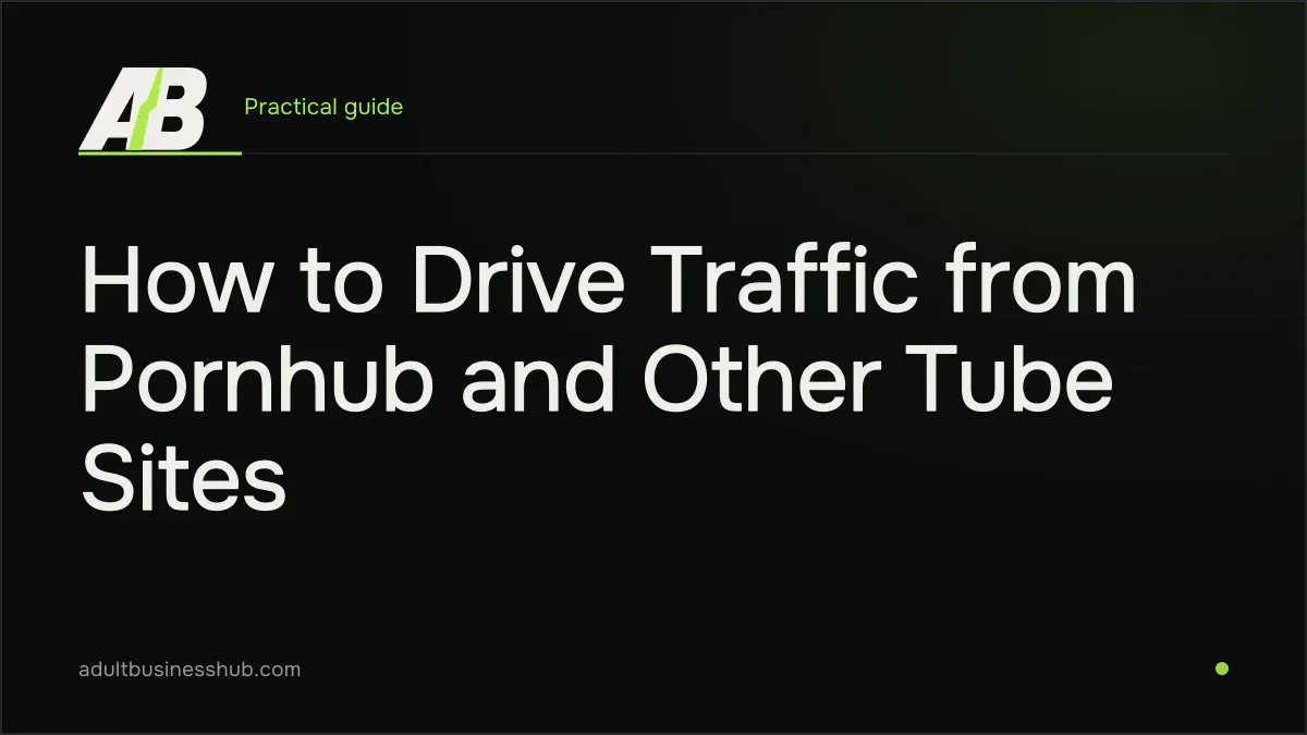 How to Drive Traffic from Pornhub and Other Tube Sites
